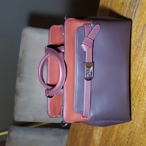 Colorblock leather Tate 29